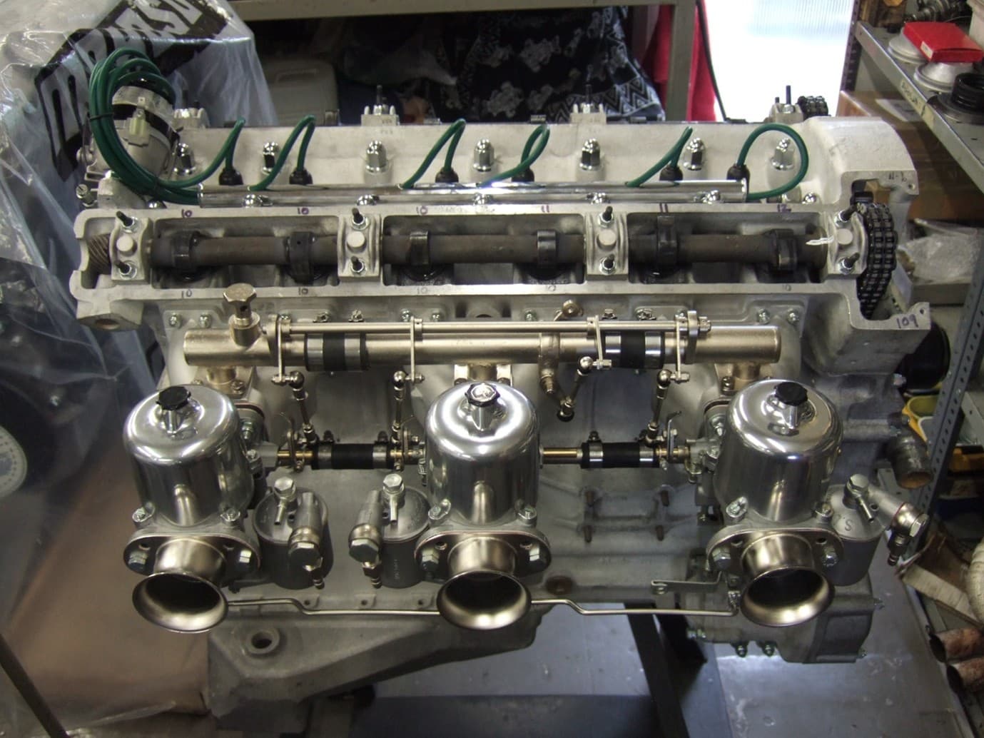 Aston Martin 4-litre engine — John Exley Engineering