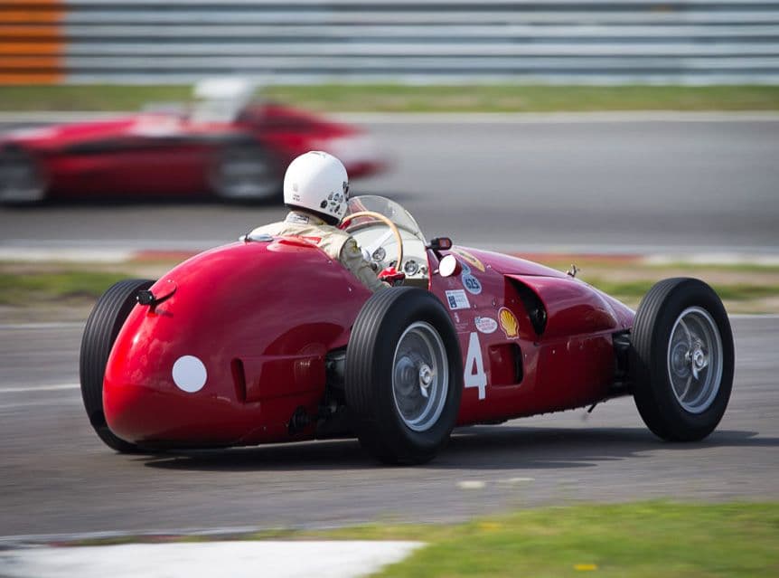 Car featuring Ferrari 625A