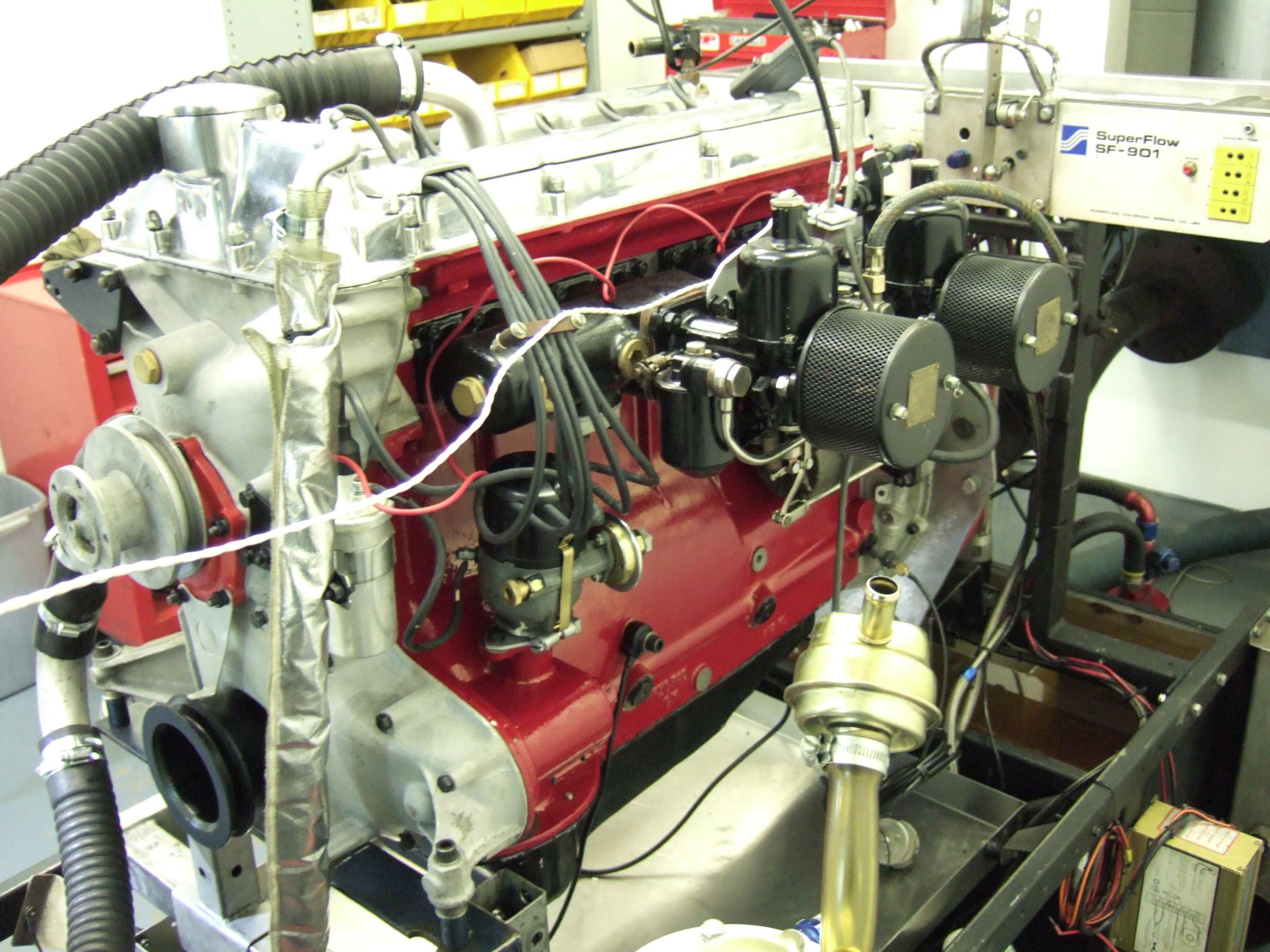 Aston Martin DB2/4 Mk2 engine