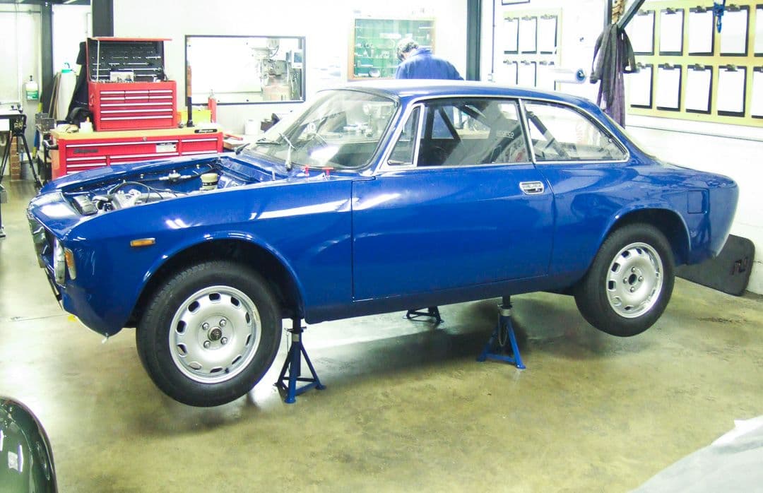 Car featuring Alfa Romeo 105 1600GT