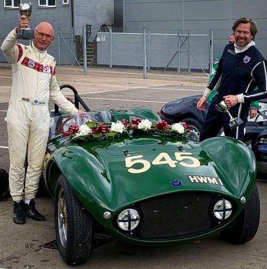 Car featuring HWM Jaguar (Chassis 52106)