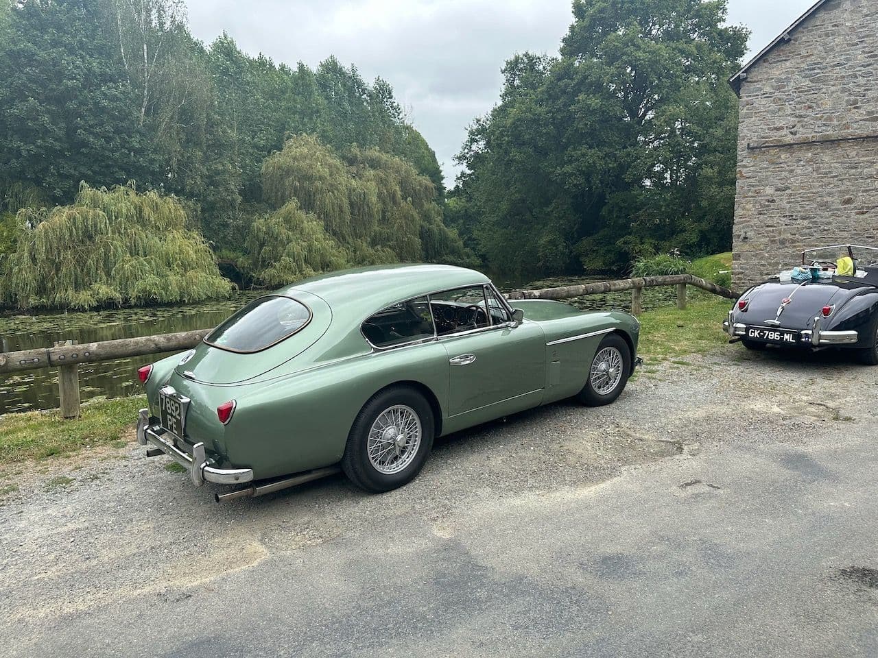Car featuring Aston Martin DB2/4 Mk2